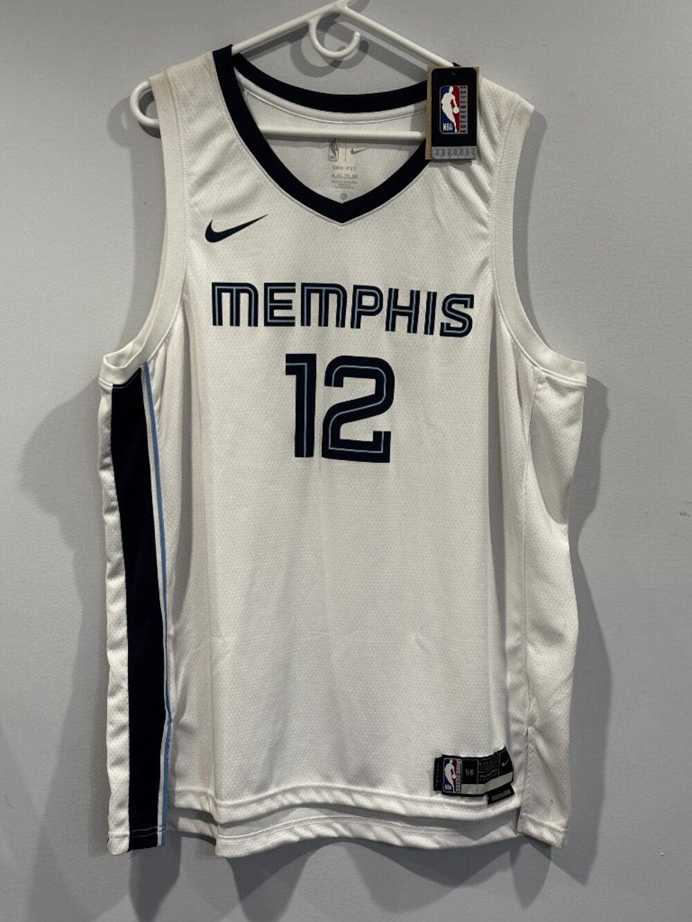 Nike Ja Morant #12 Memphis Grizzlies Association Edition Swingman Jersey XXL NWT